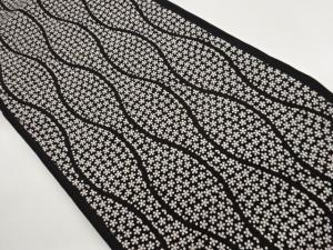 立涌に梅尽くし模様名古屋帯